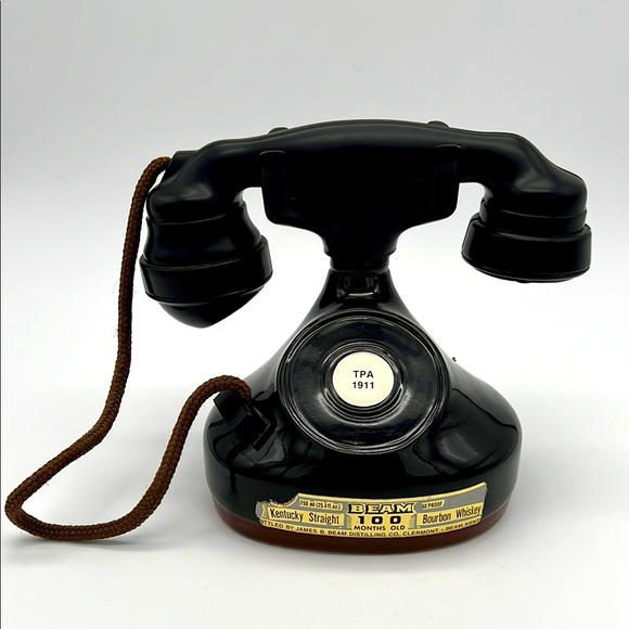 Other - Vintage Jim Beam "1928 French Phone" Whiskey Decanter (Empty) - #3 in Series